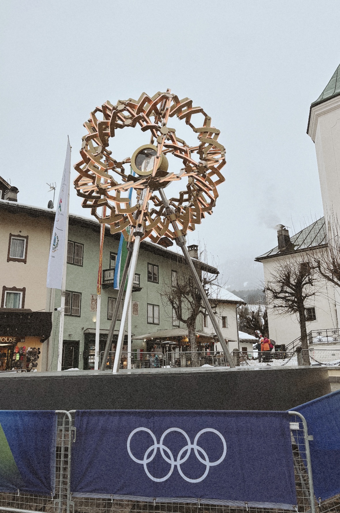 Olympic Flame Milano Cortina 2026